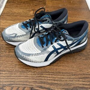 ASICS Men Walking Trail Cushioned Running Shoes Gel Nimbus 21 Activewear Size 11